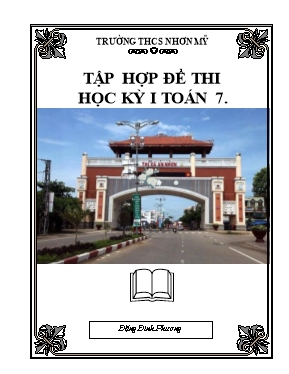 Tổng hợp các bìa môn Đại số